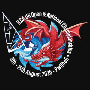 ILCA UK Mens 2025 Nationals T-shirt Dark Colours Design