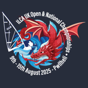 ILCA UK Ladies 2025 Nationals T-shirt Dark Colours Design