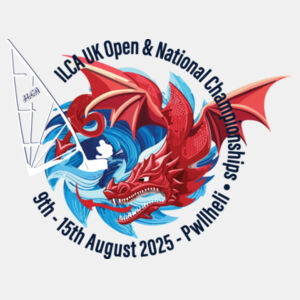 ILCA UK Mens 2025 Nationals T-shirt White Design