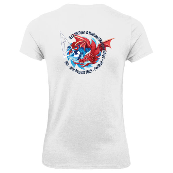 ILCA UK Ladies 2025 Nationals T-shirt White Thumbnail