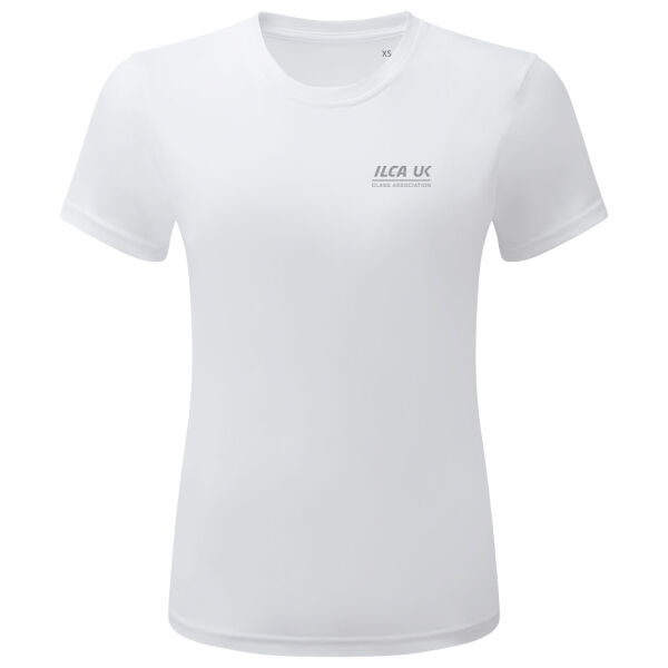 ILCA UK Nationals 2024 Ladies Performance T-shirt White Thumbnail